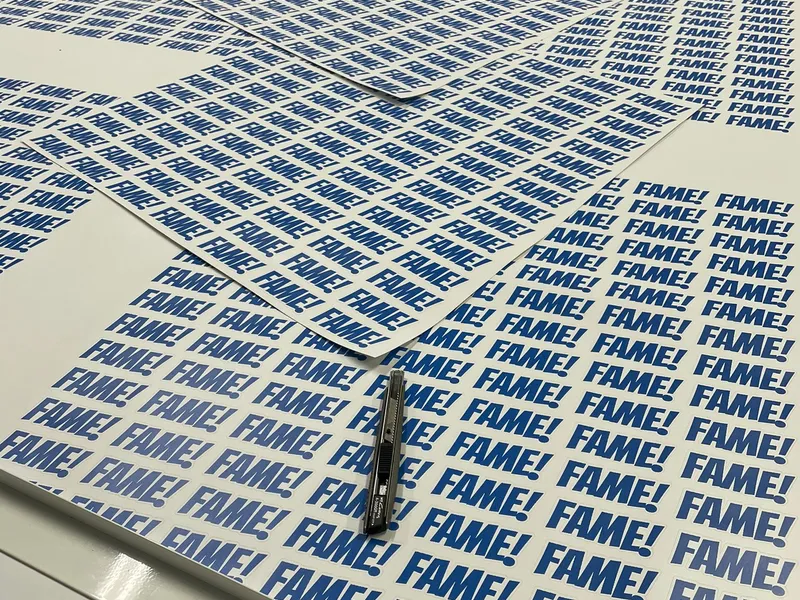 Stickers de impresión y corte