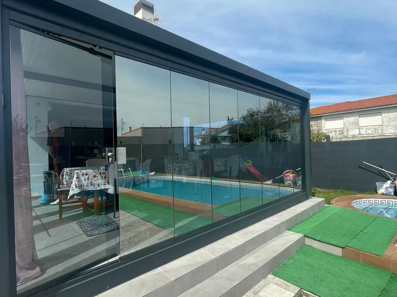 Lámina solar interior 70% en vivienda particular