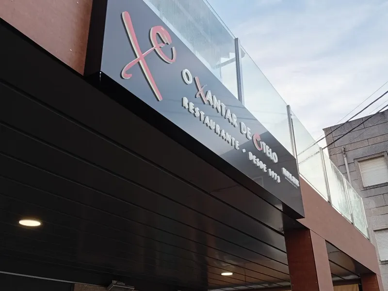 Rótulo para restaurante Xantar de Otelo